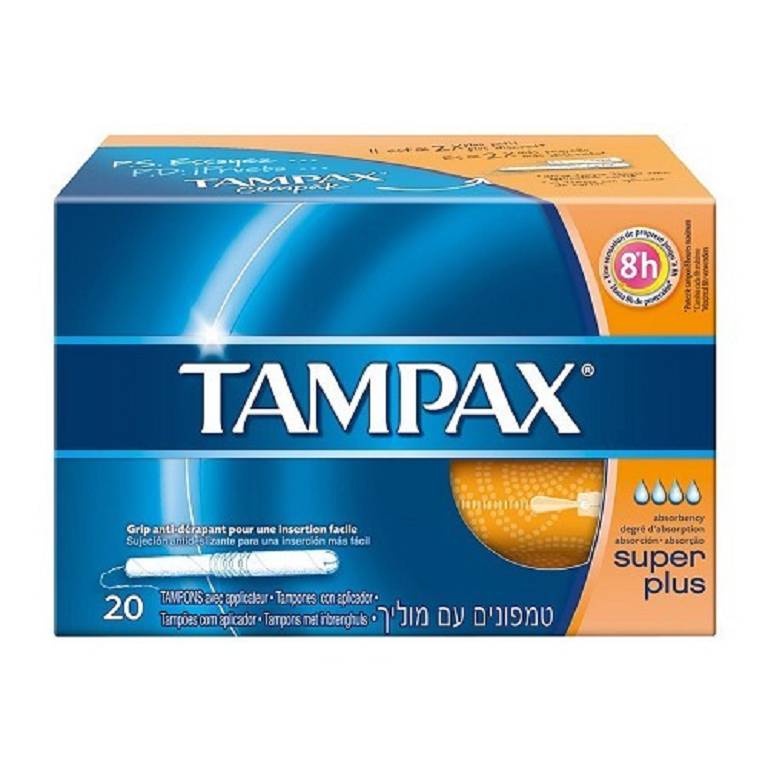 TAMPAX BLUE BOX SUPER PLUS 20P