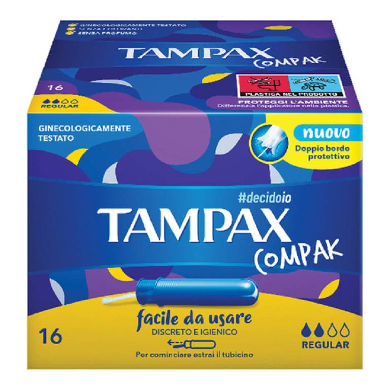 TAMPAX Compak Regular 16pz